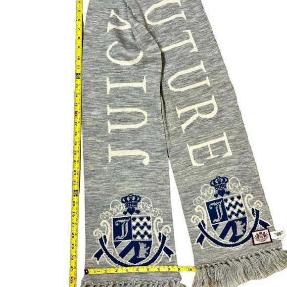 Juicy Couture Wool Scarf - Picture 3 of 6